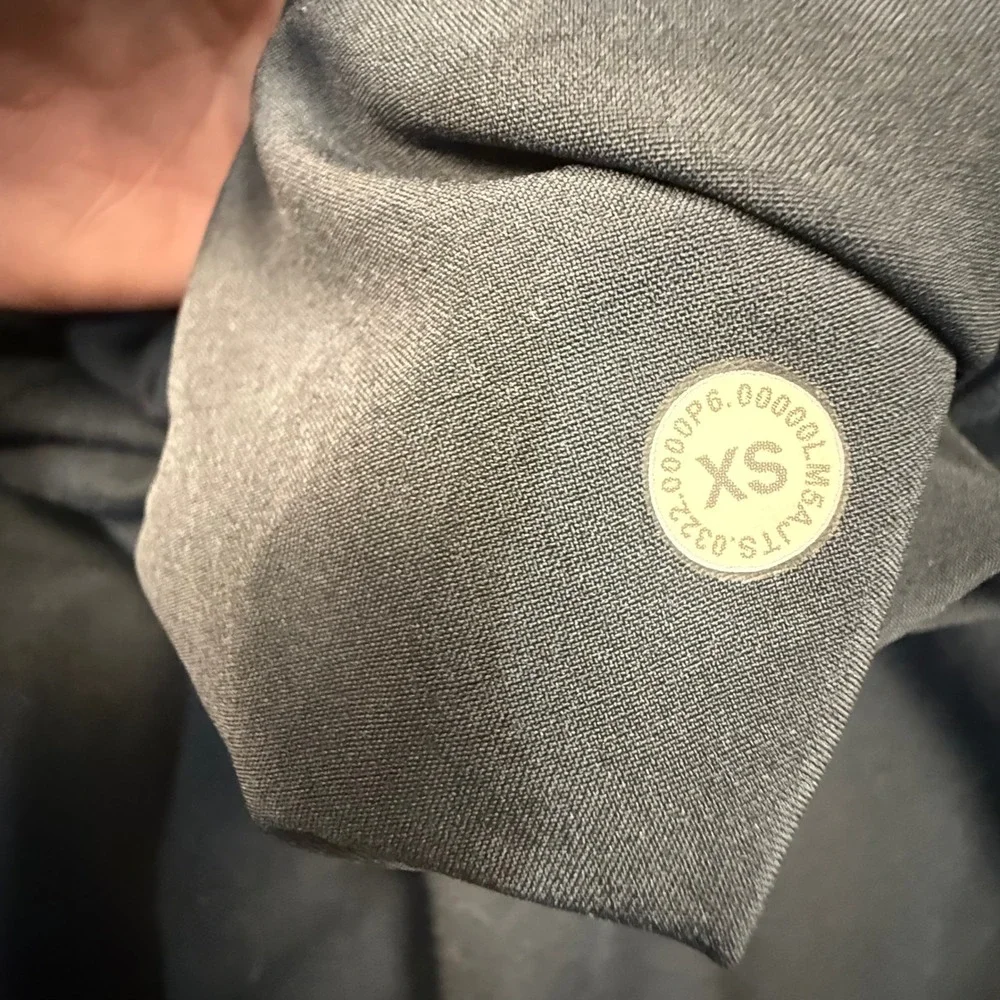 Lululemon Men's City Sweat Jogger Black Drawstring Waist Size XS 29